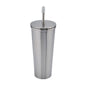 Termo 600ml Acero Inoxidable / Plástico / Silicón Caja 6 piezas