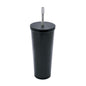 Termo 600ml Acero Inoxidable / Plástico / Silicón Caja 6 piezas