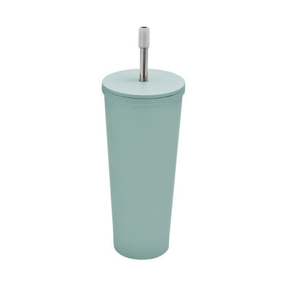 Termo 600ml Acero Inoxidable / Plástico / Silicón Caja 6 piezas